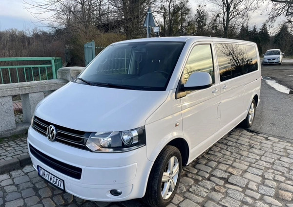 Volkswagen Multivan cena 119500 przebieg: 266000, rok produkcji 2015 z Wrocław małe 277